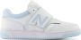 New Balance 480 sneakers wit lichtblauw Leer Effen 33.5 - Thumbnail 1