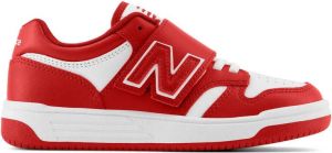 New Balance 480 sneakers wit rood