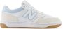 New Balance 480 sneakers wit roze lichtblauw - Thumbnail 1