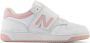 New Balance 480 V1 sneakers wit roze Leer Effen 33.5 - Thumbnail 1