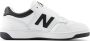 New Balance 480 V1 sneakers wit zwart Leer Effen 33.5 - Thumbnail 1
