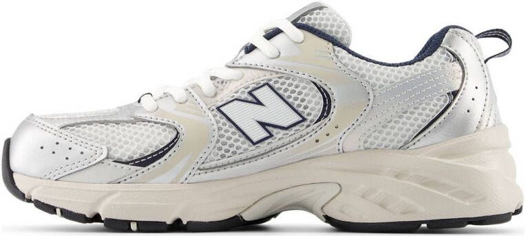 New Balance 530 sneakers lichtgrijs donkerblauw