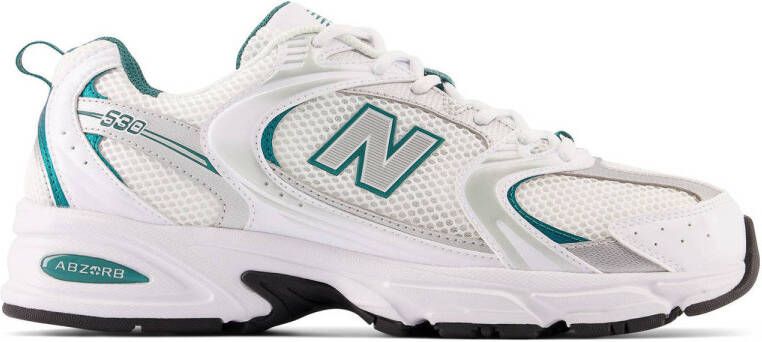 New Balance 530 sneakers wit groen grijs