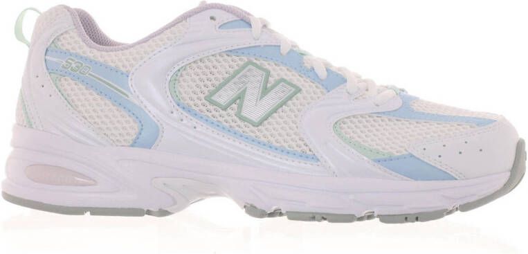 New Balance 530 sneakers wit lichtblauw