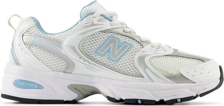 New Balance 530 sneakers wit lichtblauw zilver
