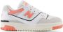 New Balance 550 sneakers wit beige oranje - Thumbnail 1