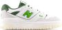 New Balance 550 sneakers wit groen - Thumbnail 1