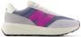 New Balance 570 sneakers grijs paars fuchsia - Thumbnail 1