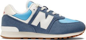 New Balance 574 sneakers blauw aqua wit