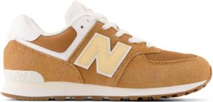 New Balance 574 sneakers bruin wit