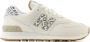New Balance Hardloopschoenen Geïnspireerd Sneakers White - Thumbnail 1