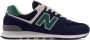 New Balance Classics 574 Heren Sneakers Schoenen Casual Blauw-Groen ML574HL2 - Thumbnail 1