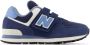 New Balance 574 sneakers donkerblauw wit - Thumbnail 2