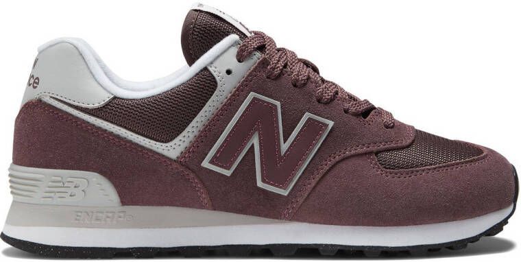 New Balance 574 sneakers donkerbruin lichtgrijs