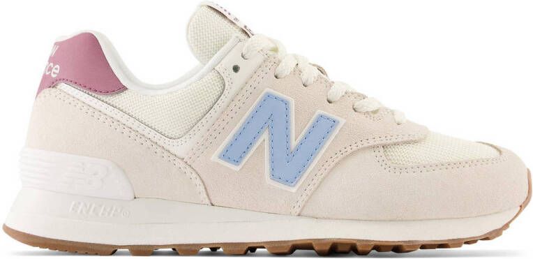 New Balance WL574RDB Volwassenen Lage sneakers Wit beige