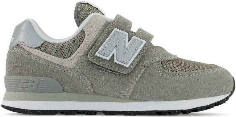 New Balance 574 sneaker van suède met mesh details