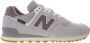 New Balance 574 sneakers grijs lila - Thumbnail 1