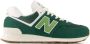 New Balance Donkergroene suède 574 sneakers Groen Heren - Thumbnail 1