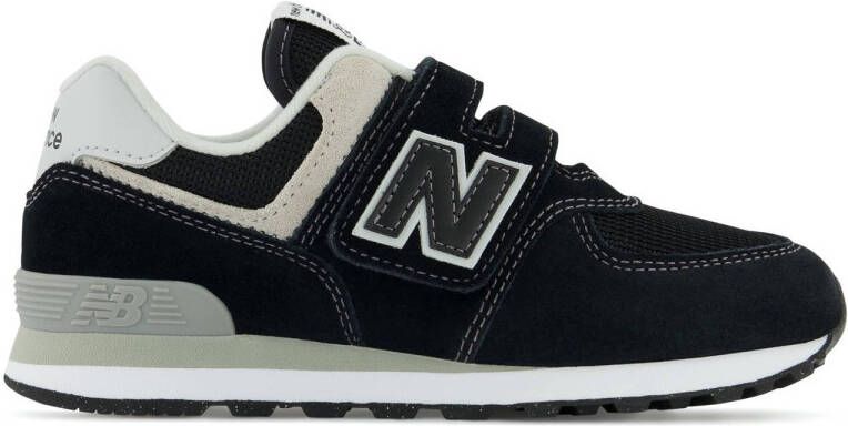 New Balance 574 sneakers zwart beige