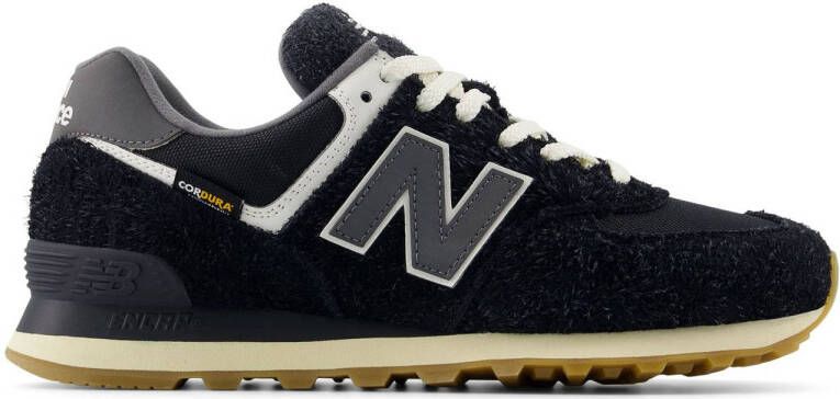 New Balance 574 sneakers zwart grijs wit