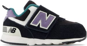 New Balance 574 sneakers zwart paars groen