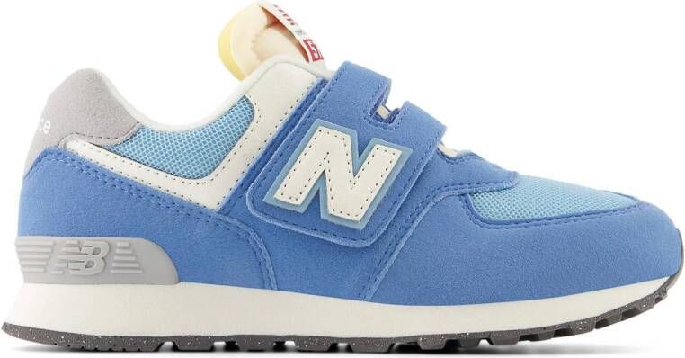 New Balance 574 V1 sneakers blauw lichtblauw Suede Meerkleurig 34.5