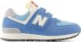 New Balance 574 V1 sneakers blauw lichtblauw Suede Meerkleurig 33.5 - Thumbnail 1