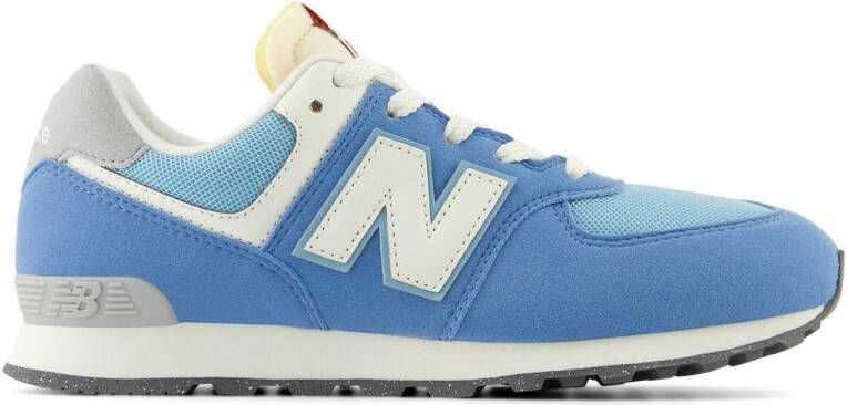New Balance 574 V1 sneakers blauw lichtblauw Suede Meerkleurig 39