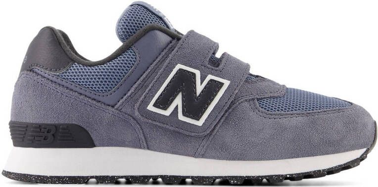 New Balance 574 V1 sneakers grijsblauw zwart wit