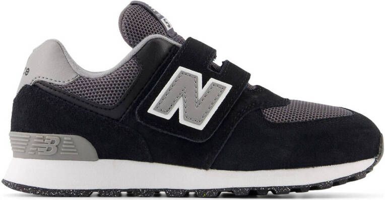 New Balance 574 V1 sneakers zwart grijs wit Suede Meerkleurig 33.5