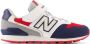 New Balance 996 sneakers wit donkerblauw grijs Jongens Meisjes Mesh Meerkleurig 34.5 - Thumbnail 1