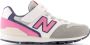 New Balance 996 sneakers wit grijs roze Jongens Meisjes Mesh Meerkleurig 34.5 - Thumbnail 1