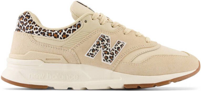 New Balance 997 sneakers beige bruin zwart