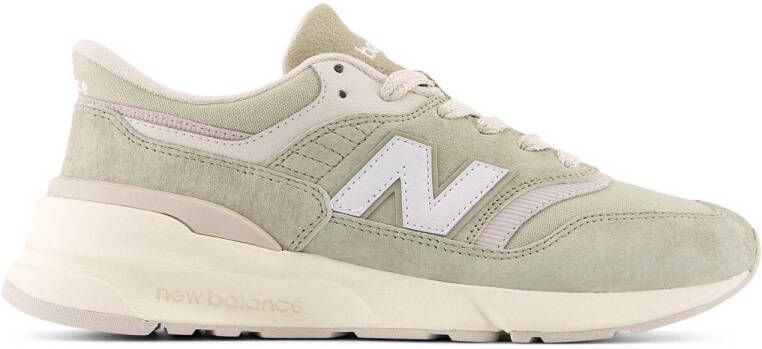 New Balance 997 sneakers lichtgroen wit