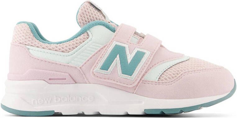 New Balance 997 sneakers roze groen wit Jongens Meisjes Mesh Meerkleurig 34.5
