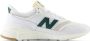 New Balance 997 sneakers wit ecru groen - Thumbnail 1