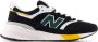 New Balance 997 sneakers zwart wit geel - Thumbnail 1