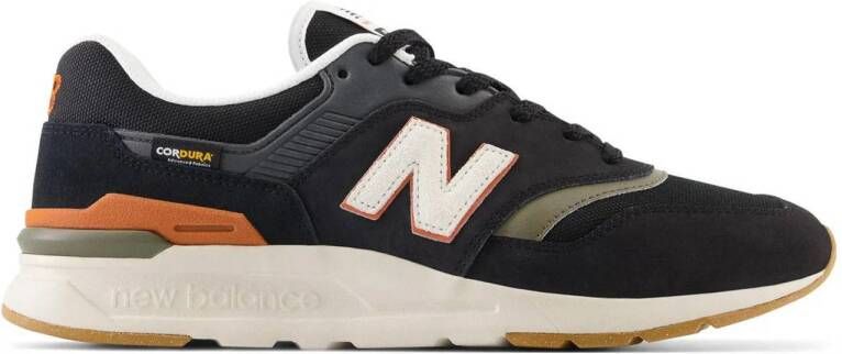 New Balance Leren en Cordura Sneakers Black Heren