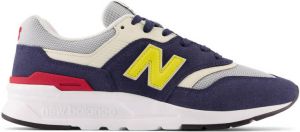 New Balance 997H sneakers donkerblauw geel grijs