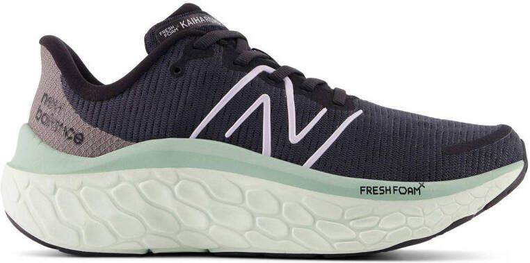 New Balance Fresh Foam X Kaiha RD hardloopschoenen zwart grijs mintgroen