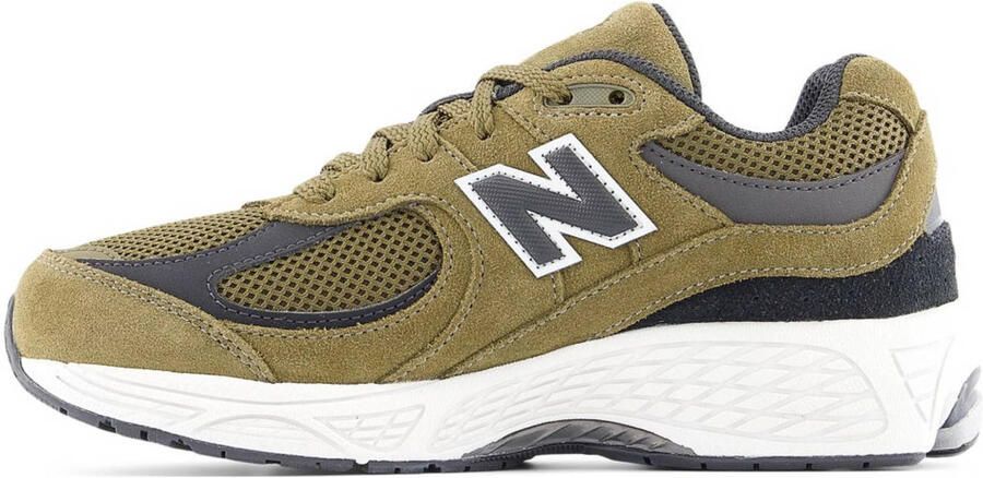 New Balance 2002R Kindersneakers Groen Leer - Foto 3