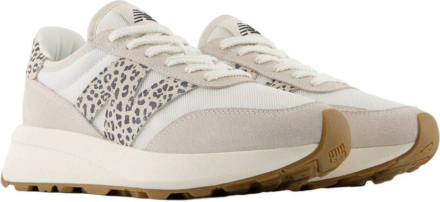 New Balance Beige Panther Print Lage Top Sneakers - Foto 3