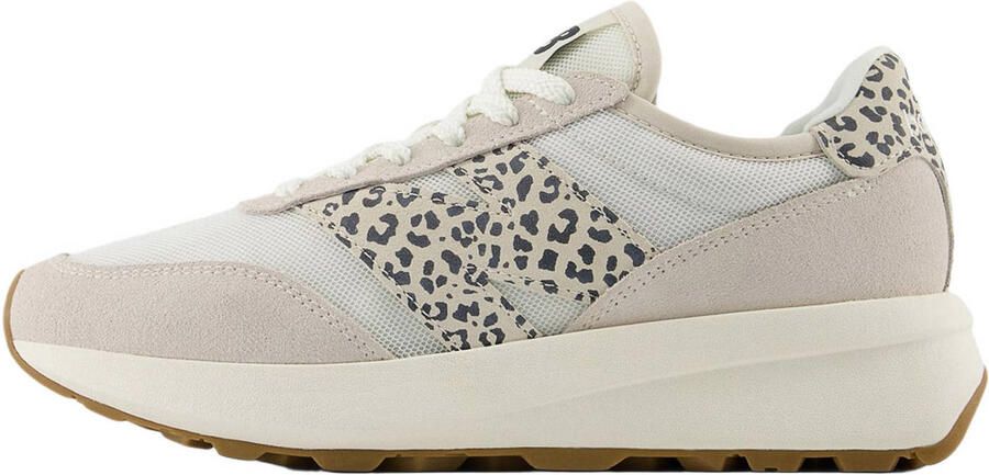 New Balance Beige Panther Print Lage Top Sneakers - Foto 2