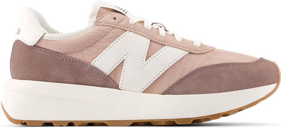 New Balance 370 sneakers lichtroze oudroze