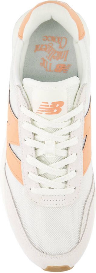 New Balance 370 sneakers wit oranje - Foto 3