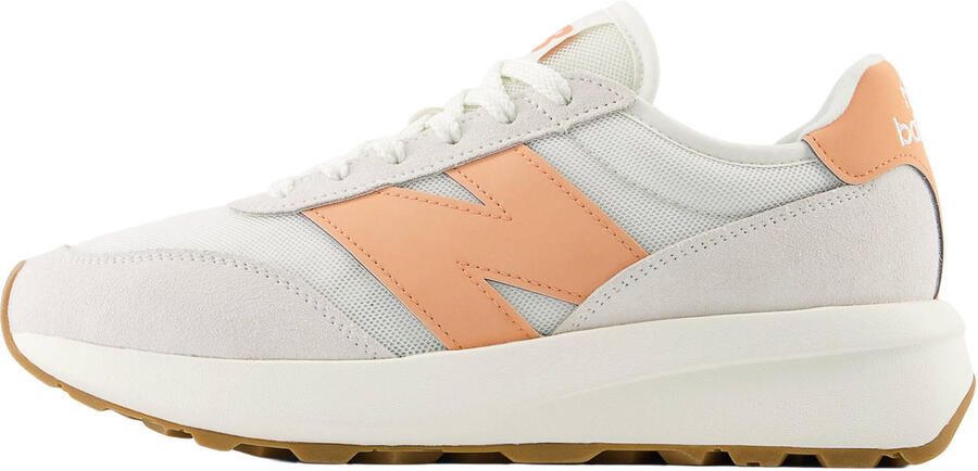 New Balance 370 sneakers wit oranje - Foto 2