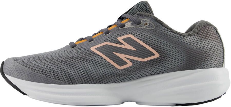 New Balance 411 V4 hardloopschoenen grijs lichtoranje - Foto 2