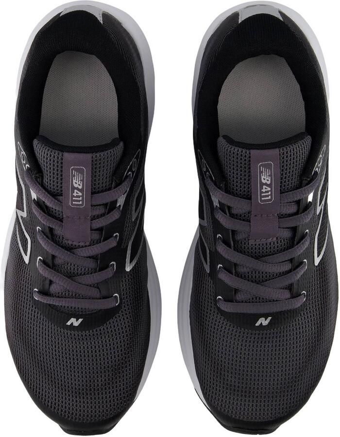 New Balance 411v4 hardloopschoenen zwart zilvergrijs - Foto 2