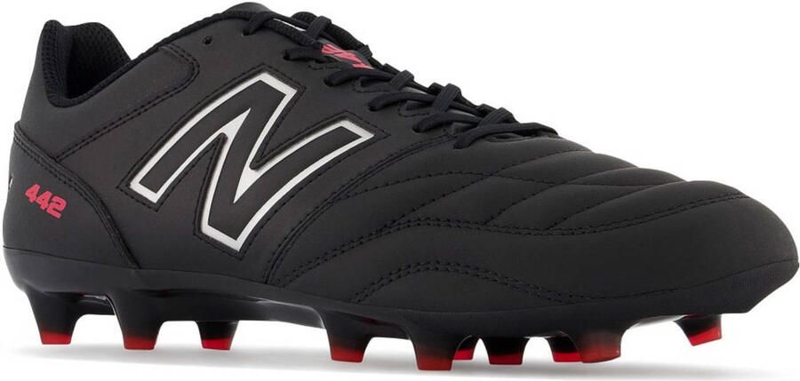 New Balance 442 V2 Team FG senior voerbalschoenen zwart wit