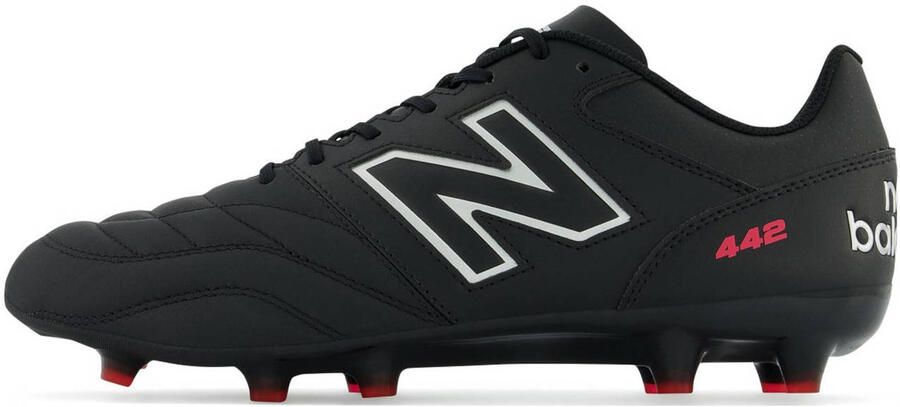 New Balance 442 V2 Team FG senior voerbalschoenen zwart wit - Foto 2